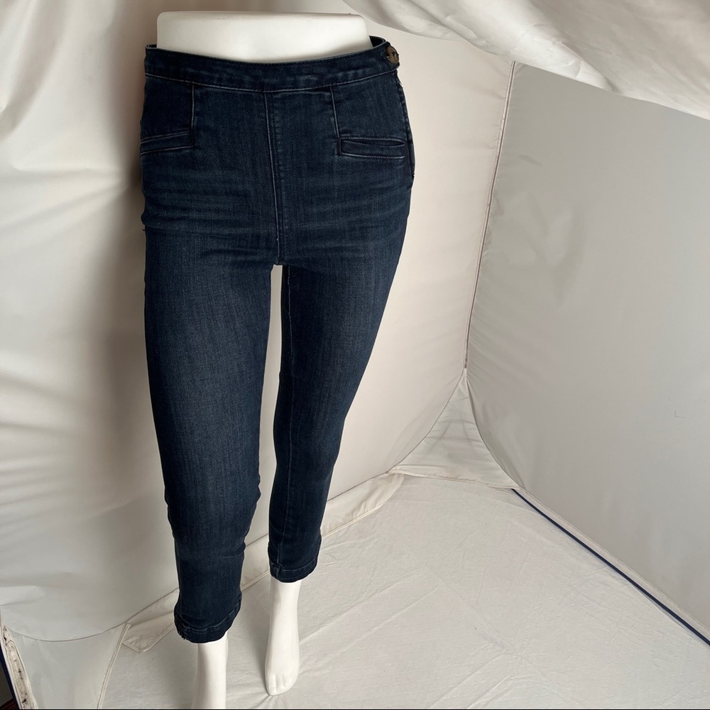 Anthropologie Pilcro and the Letterpress High Rise Denim Legging jeans
